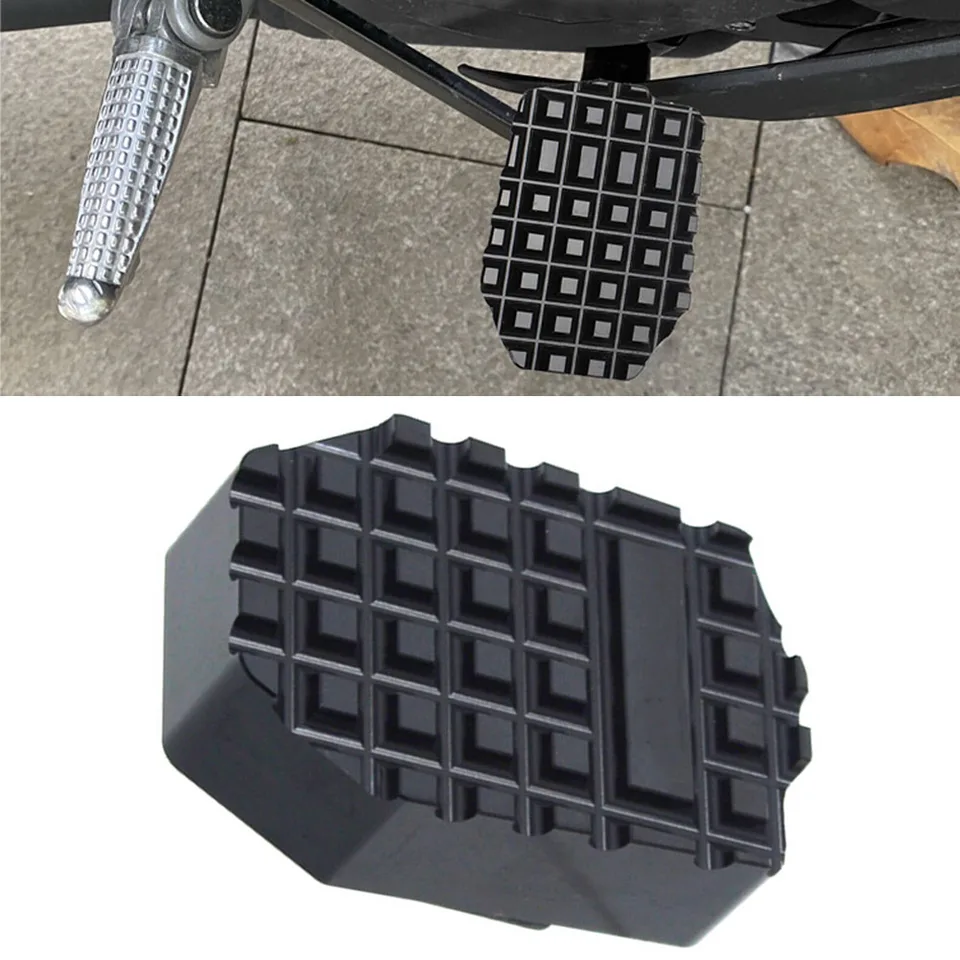 Čierny motocykel Foot Brzding Pedal Extension PEG Extender Plate Hliník pre Honda Rebel CMX1100/DCT 2021 2022