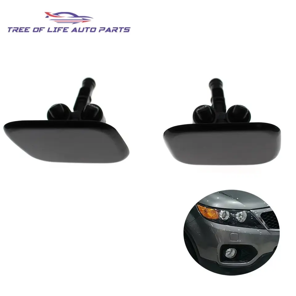Čistenie predného svetlometového čistiaceho postriekky striekajúca striekajúca tryska svetlometový vodný prúd pre Kia Sorento 2009 2010 2011 2012 2013