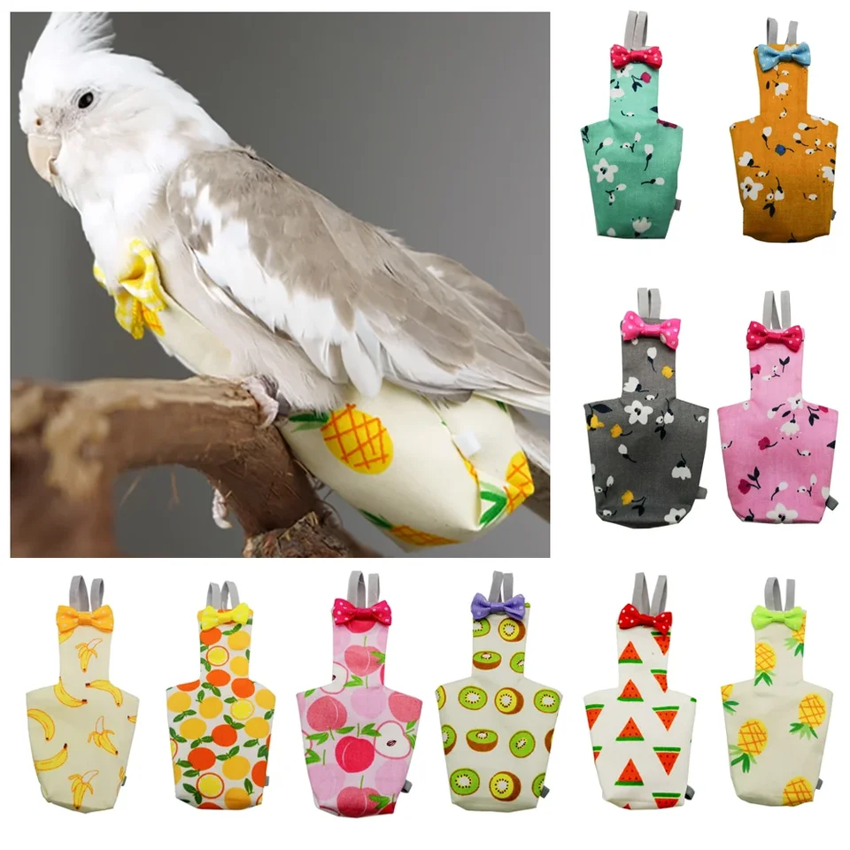 Čistenie vtákov Parrot plienka letový oblek na plienky oblečenie Palej kohúty holuby stredne veľké vtáčie domáce zvieratá príslušenstvo pre domáce zvieratá