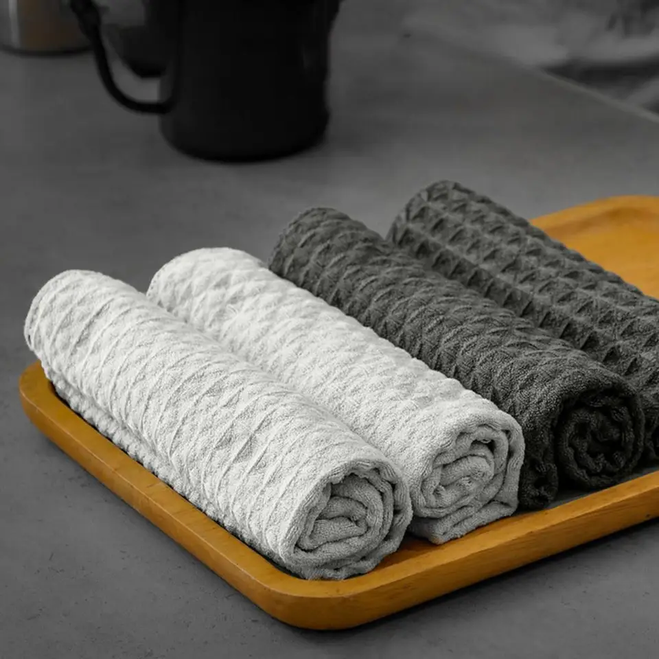 Čistiaca handrička opakovane použiteľná umývacia handrička Zhruba dobrá absorpcia Pohodlné super absorpčné kúpeľňové zrkadlo utieranie handričiek