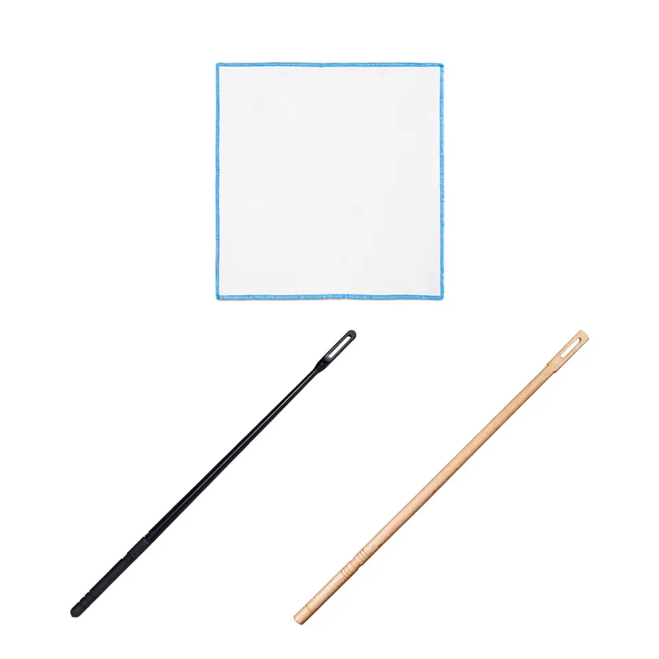 Čistiaca palica na flautu Praktická profesionálna prenosná prenosná flauta Care Tool Tool Woodwind Nástroj na čistič flautu pre údržbu sax klarinet