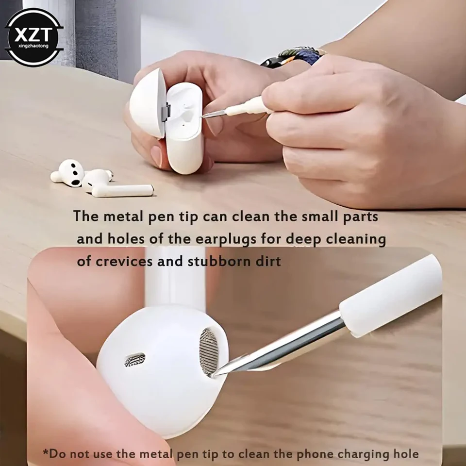 Čistiaci súprava pre AirPods Pro 3 2 1 Bluetooth slúchadlá Čistiaci nástroj odolné uši puzdro Čisté kefové pero pre Xiaomi AirDots 3Pro