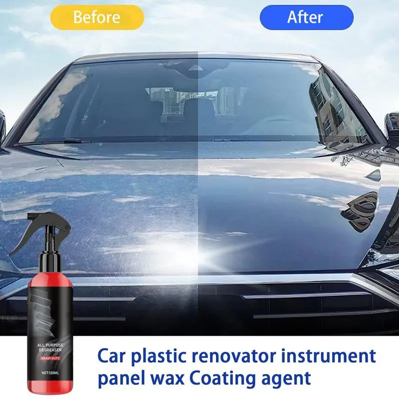 Čistič čistiaceho prostriedku na čistenie automobilov Cleaner Coating Sprej 120 ml exteriéru Cleaner pre nákladné autá automobily