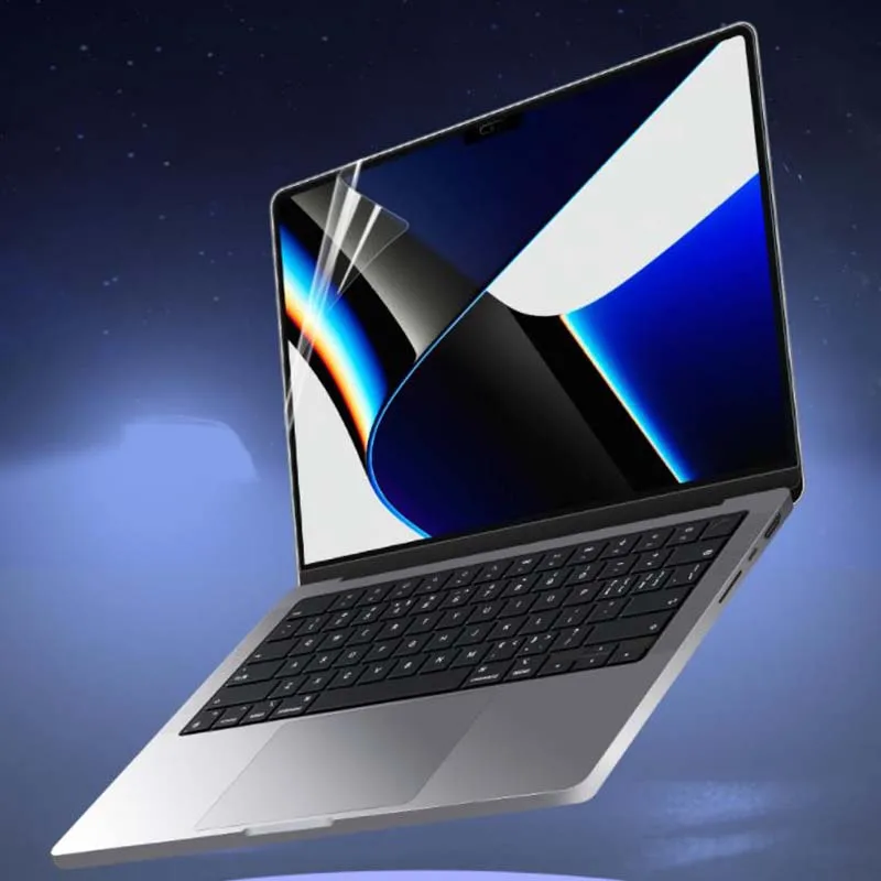 Čistý chránič obrazovky pre 2021 2023 MacBook Pro 14 14,2 palca A2442 M2 Max A2779 Soft Film Guard Skin Skin