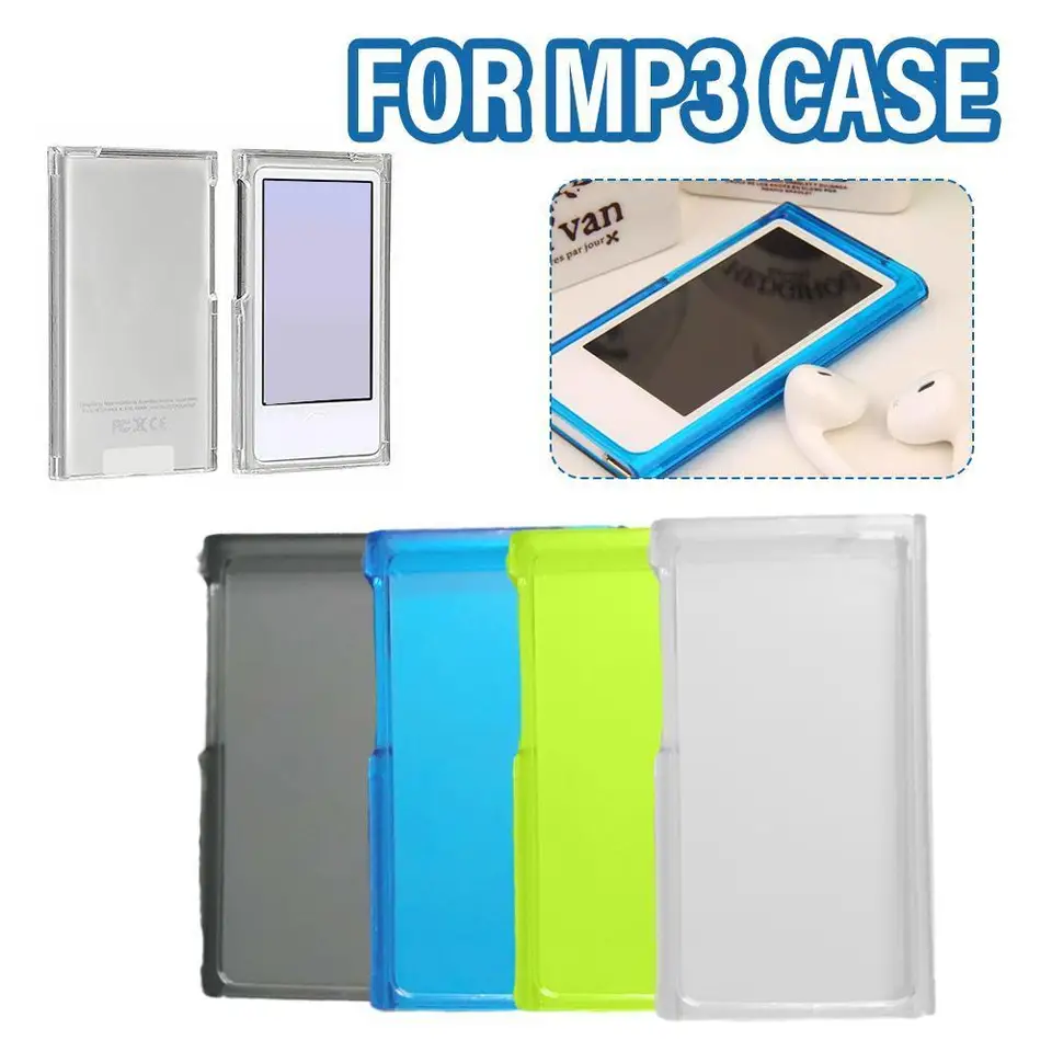Čistý lesklý puzdro na gél TPU pre jablko iPod nano 7. tuhej farby PC priehľadné jednostranné obojstranné tvrdé plášť