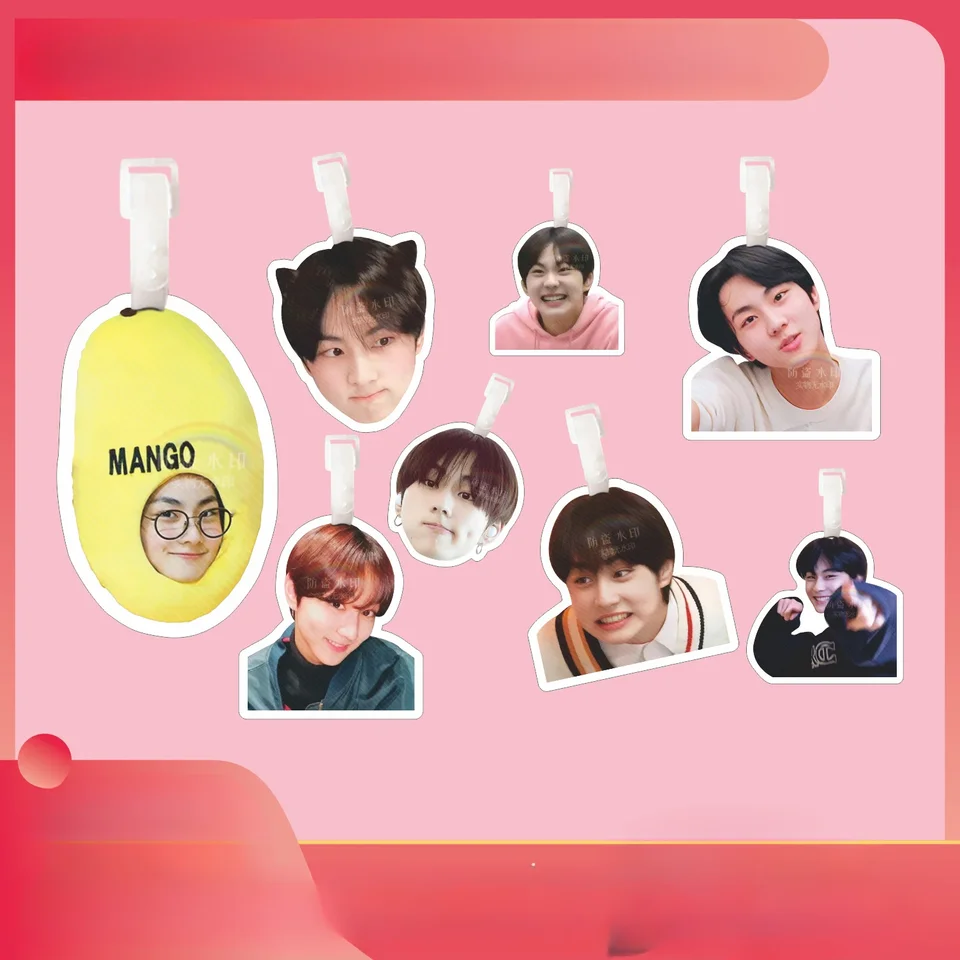 Člen Kórejskej chlapčenskej kapely Jungwon Batch Batoh Acryl Keychain palubná značka