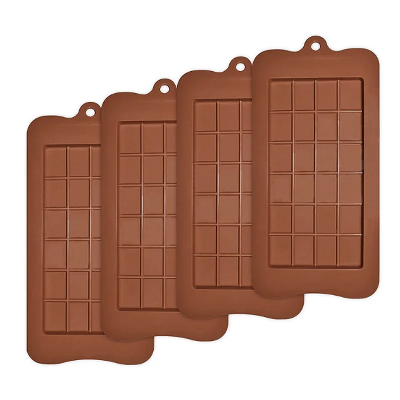 Čokoládové tyče formy silikónové tyčinky, ktoré vytvárajú fondantnú formu na kávu BPA Free Easy Uvoľnite nelick pre bielkovinové energie ručne vyrábané darčeky