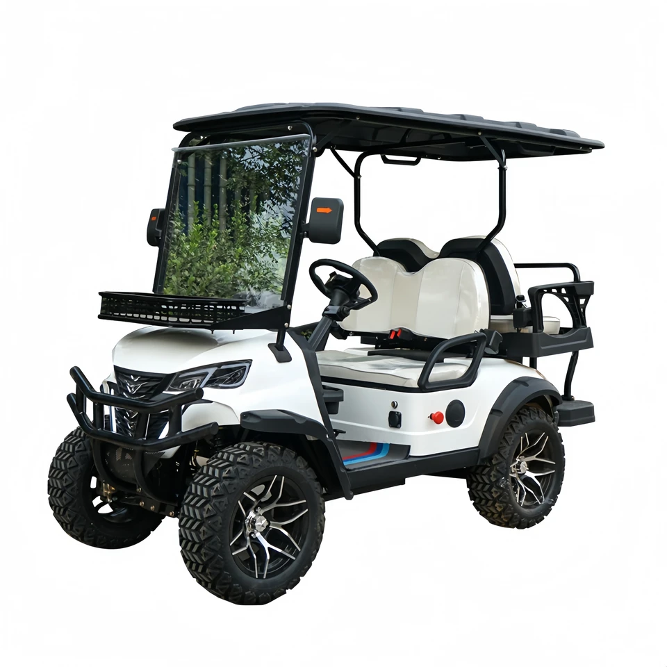 Čína elektrický profesionálny dizajn golfové vozíky Elektrické 4 sedadlá Golfový vozík lacné elektrické golfové vozíky