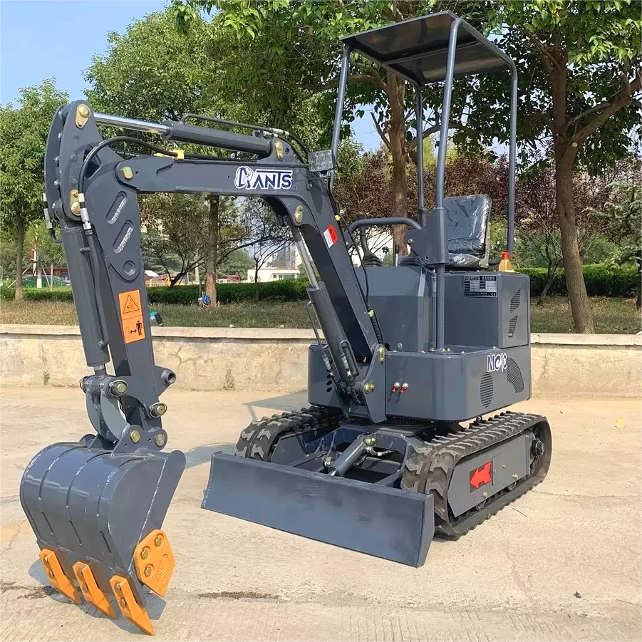 Čína Hot Sale 1 Ton Mini rýpadlo elektrický mini rýpadlo malé digger hydraulické crawlerové dieselové rýpadlo