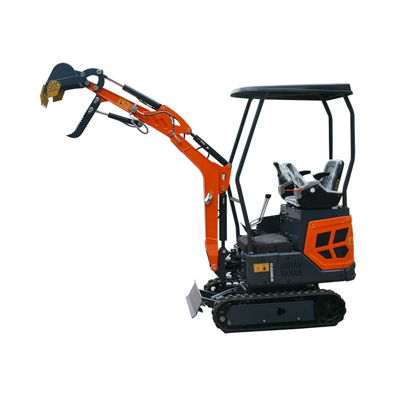 Čína nová 1,2ton Mini Crawler Excavator Shandong Mini Digger 1 Ton Micro -Rypatcy rýpadlo Prispôsobené