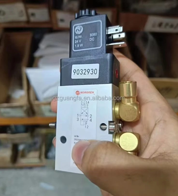 Čína nová 6 mm hlava 61.184.1051 Solenoid ventil pre Heidelberg