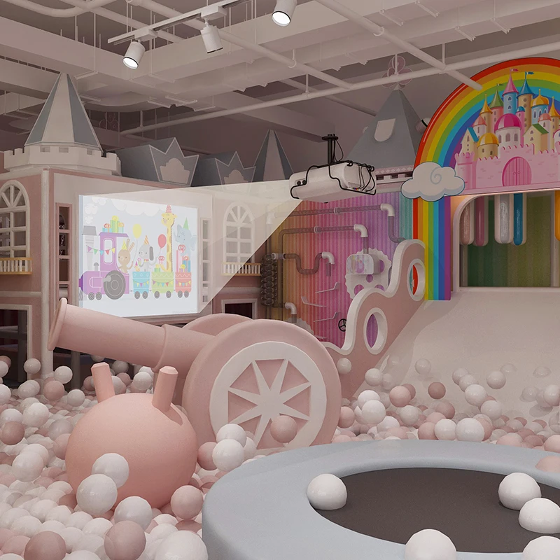 Čína Výrobca v interiéri Soft Play Plast Plasty Plays Equipment pre detskú hru v obytných oblastiach