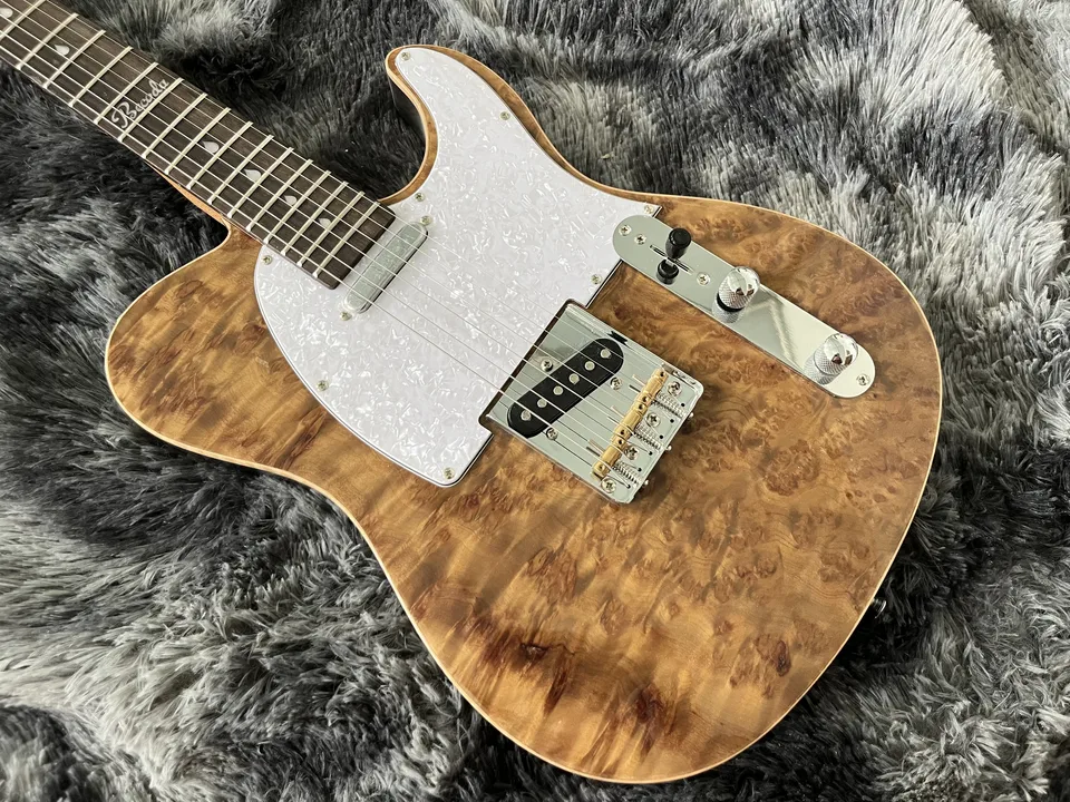 Čínsky elektrický gitarový javorový krk a hmatník 6 Strings Musical Instrument