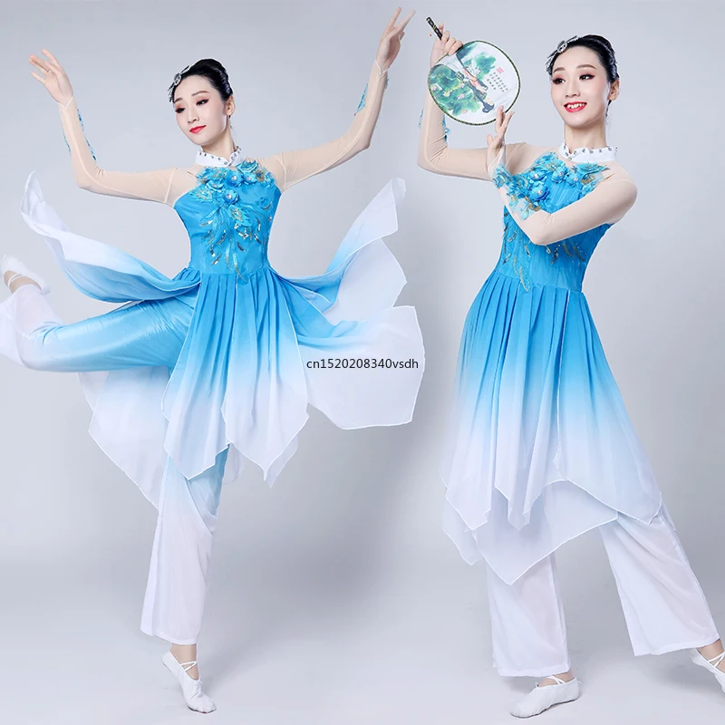 Čínsky štýl Hanfu Classical Dance Costy