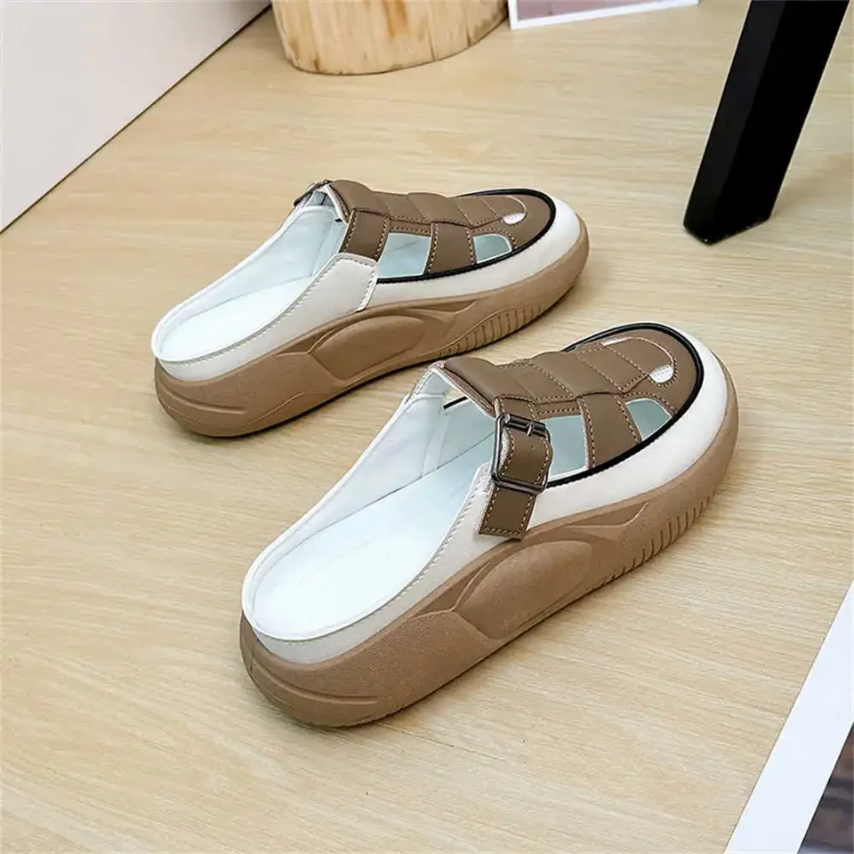 Číslo 36 Zatvorené nosné sandále Veľkosť 32 papuče Dámske domáce topánky Luxusné topánky Ženy Dizajnéri Sneakery Šport High End