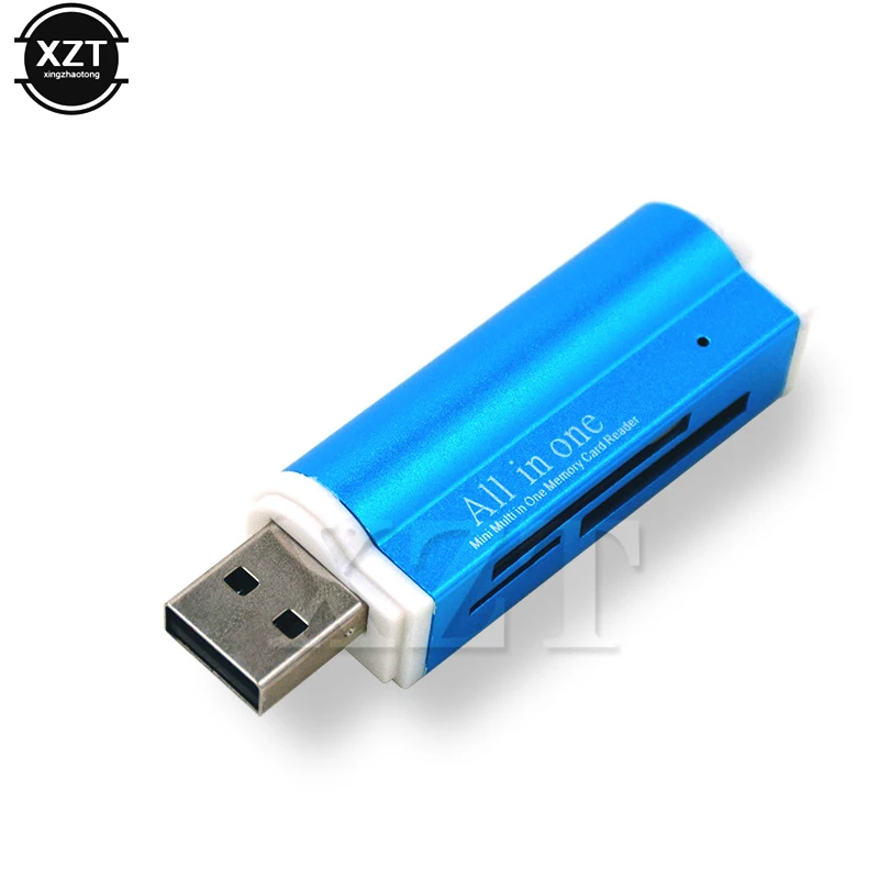 Čítačka pamäťových kariet USB 2.0 Multi All in 1 Adapter pre Micro SD SDHC TF M2 MMC Vysoká kvalita pre systém Windows 98SE Vista