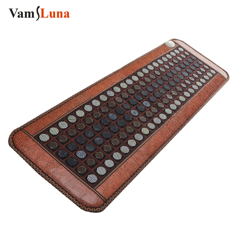 Ďaleko infračervená prírodná fotón Jade Tourmalin Hating Pad Pad Pro Hot Stone Therapy Rat s inteligentným regulátorom nastaviteľnou teplotou