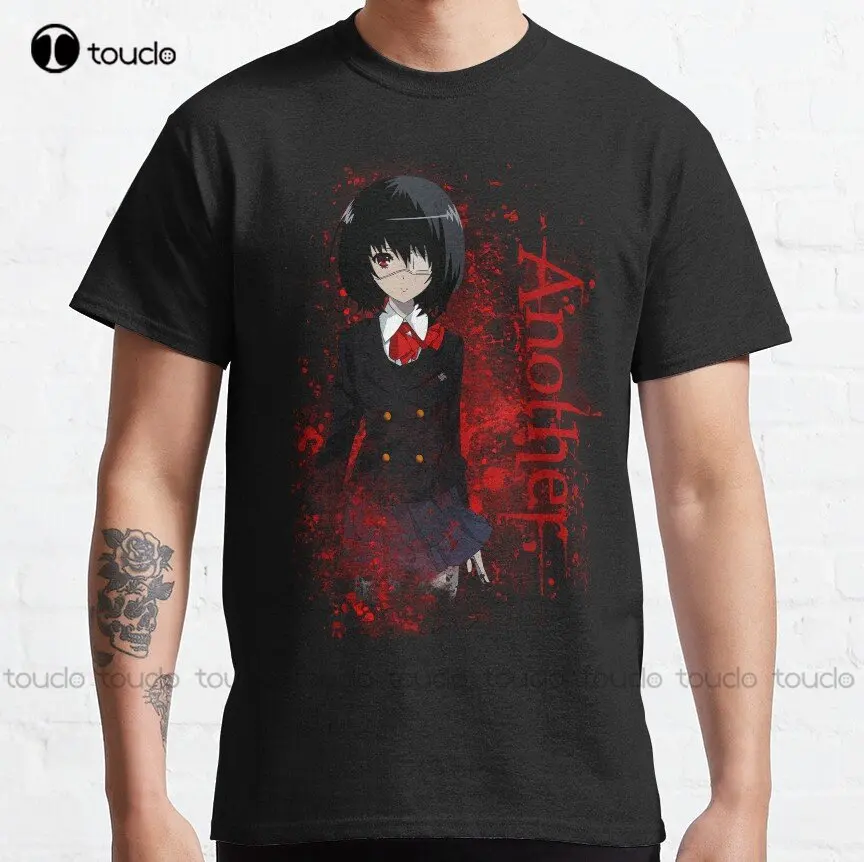 Ďalšie - Mei Misaki Classic T -shirt Custom Aldult Teen Unisex Digital Triting Tee tričká Funny Art Streetwear Cartoon Tee