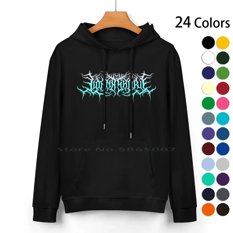 Ľad najlepšia smrť jadrová bavlnená kapucňa sveter 24 farby Icelornna Shore American Death Core Najlepšia smrť jadro death metal Lorna