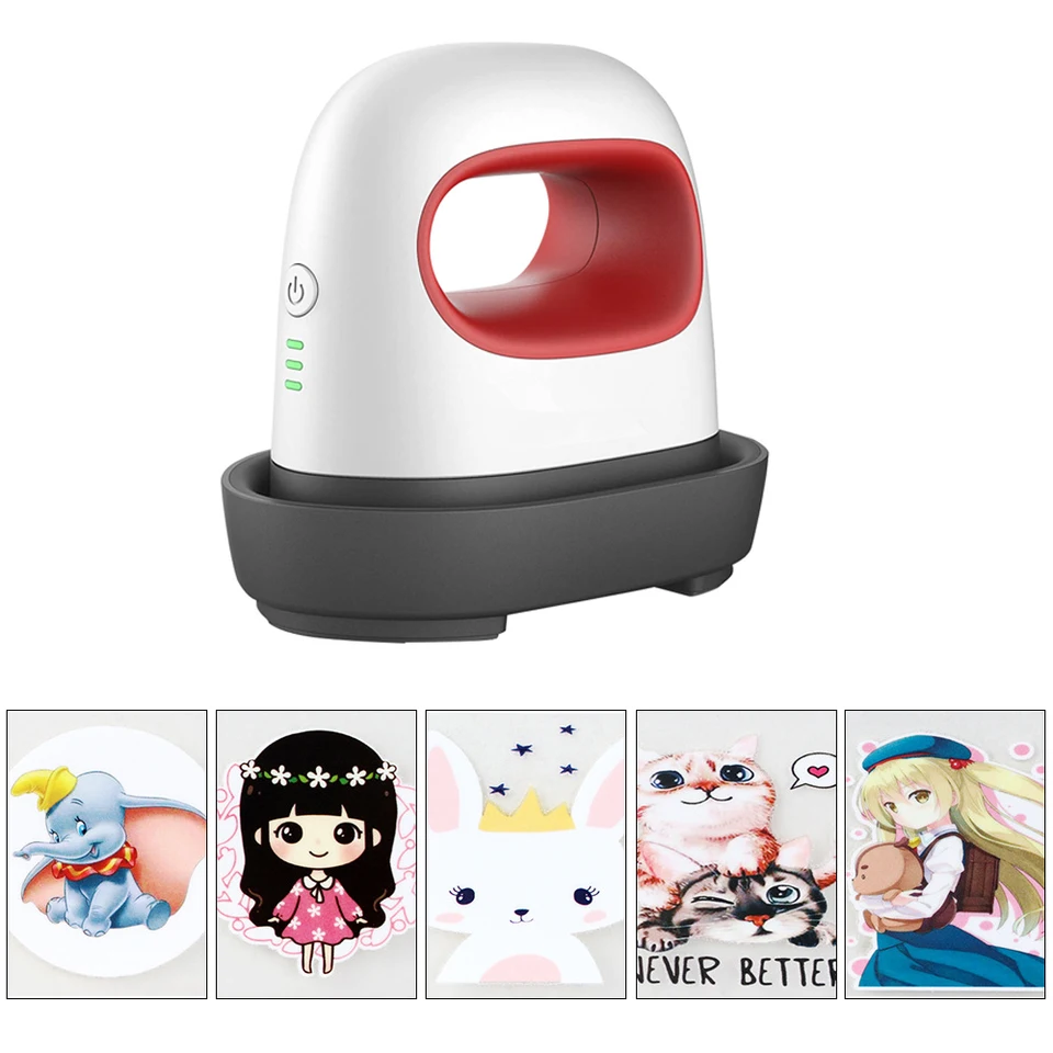 Ľahké stlačte Mini Heat Press stroj ľahký prenos stroja logo T Trinky Lables Prispôsobenie sublimácie tlačový stroj