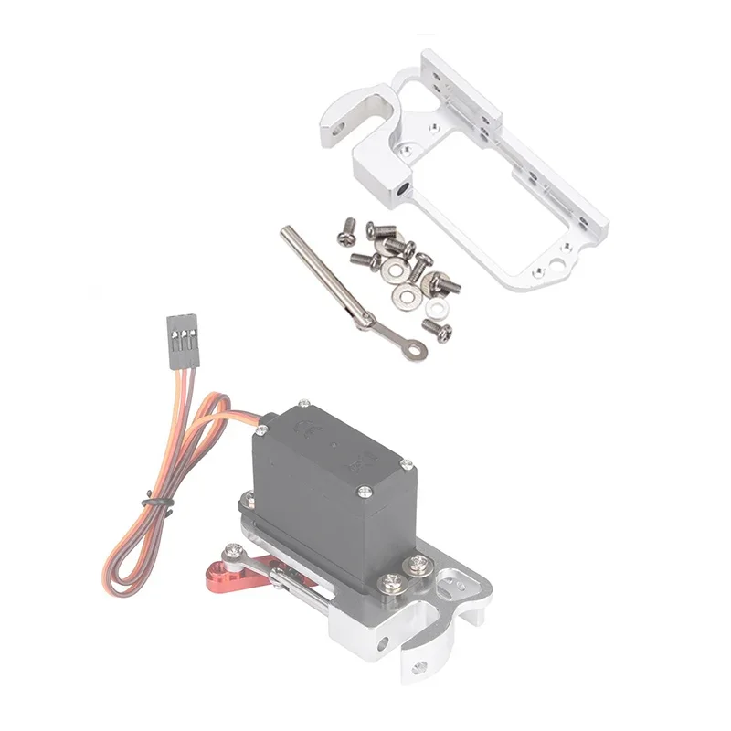 Ľahký hliníkový hádzací spínač zariadenia Servo DispenSer DRONE HODNOTROWER Adaptér vzduchový systém vzduchu pre MG995 25T ARM
