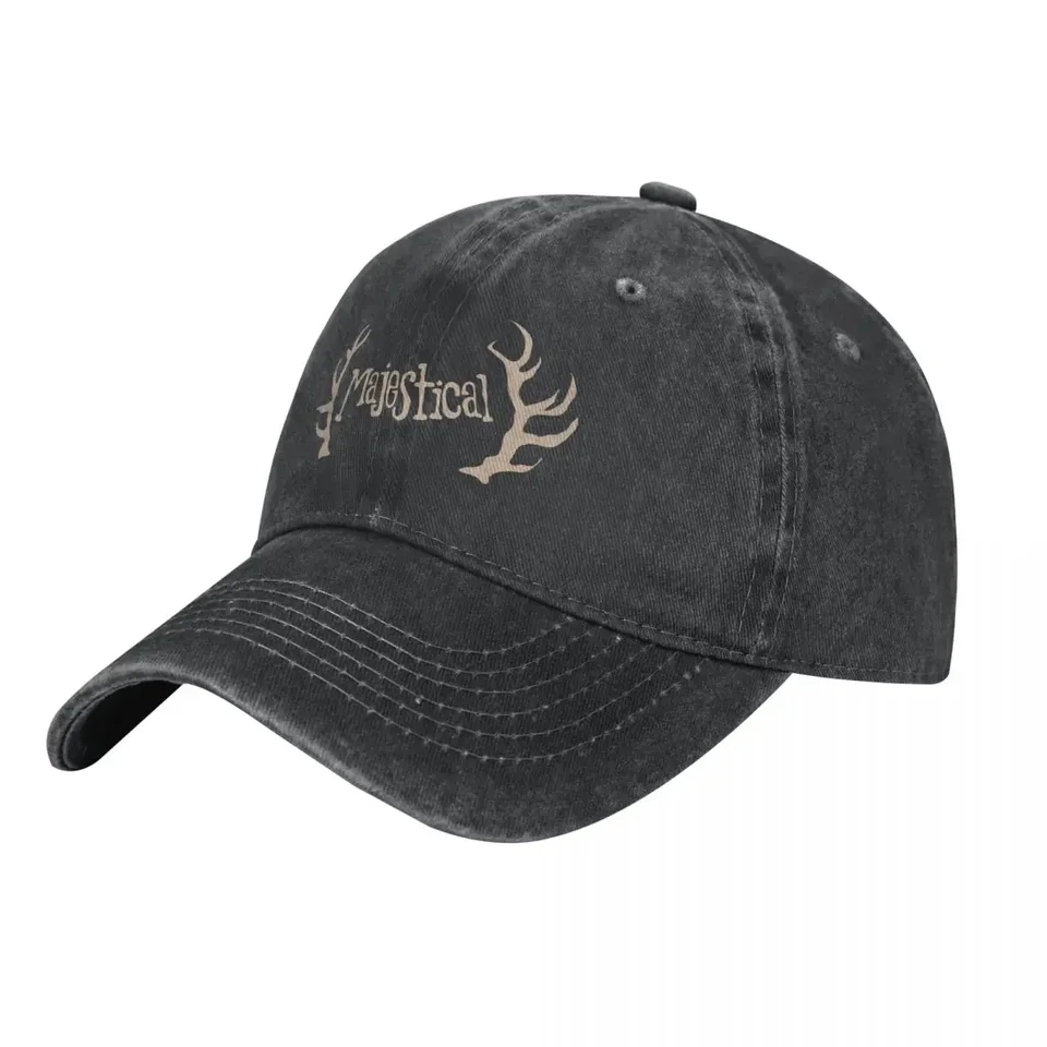 Ľahší lov po majestátnom kovbojskom klobúku Snapback Cap Hapback Turging Hat Black pre muža Dámsky