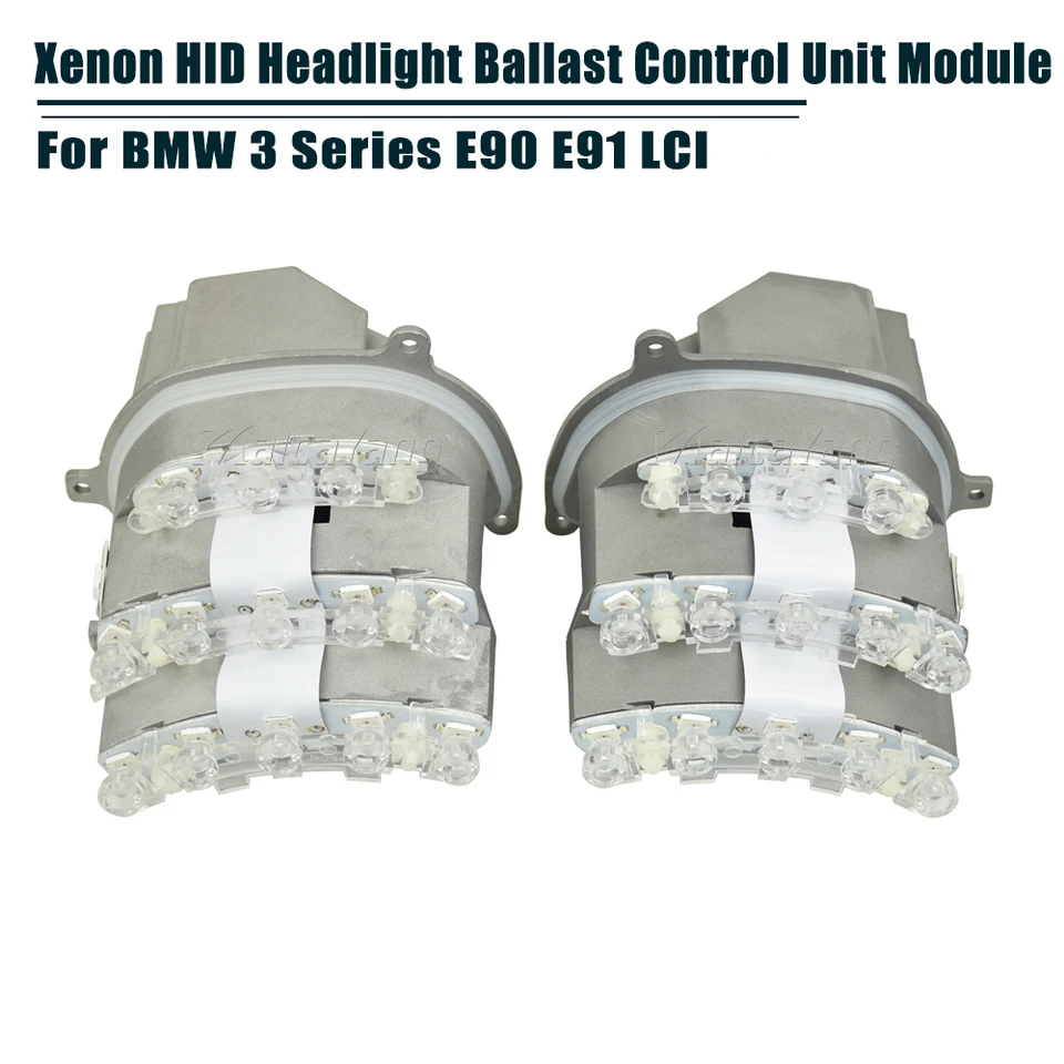 Ľavá a pravá predná osvetlenie LED svetlomety pre BMW 3 Series E90 E91 LCI 328I 335D 335I M3 63127245813 63127245814