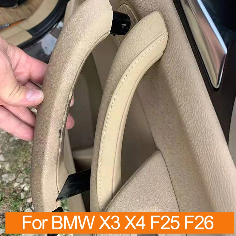 Ľavý pravý automobil Vnútorná rukoväť pre cestujúcich s rukoväťou kľučky Vonkajší kryt Zostava výmeny pre BMW X3 X4 F25 F26