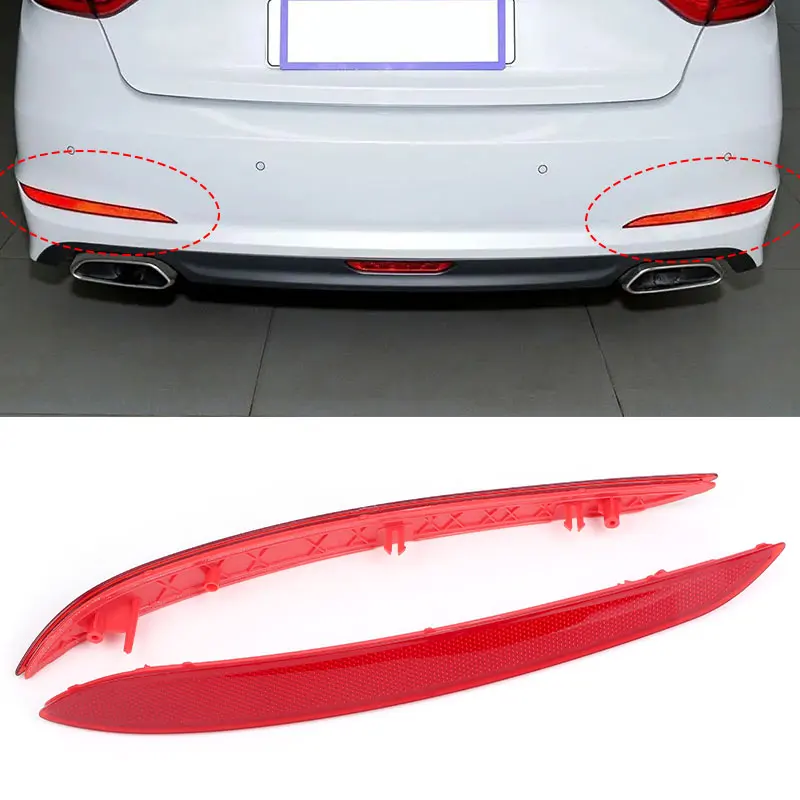 Ľavý/pravý zadný nárazník Light Light Light Fit for Hyundai Sonata Sport Tech 2015 2016 2017 US 92405C1000 92406C1000