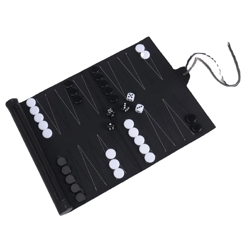 Šach backgammon stolová hra cestovná sada šachovnica súprava Strategy