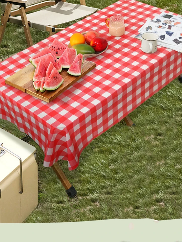 Šachovník obrusový obrus Buffalo Plaid Plaid obrus červená biela skontrolovaná obrus Gingham obrus pre jedáleň Rustikálna mriežka