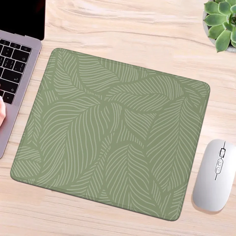 Šalvia zelená herná myš Pad Anime PC PC Gamer Accessories Gumber Mat Game Rats MousePad Company Deskary príslušenstvo Mause Laptop Table