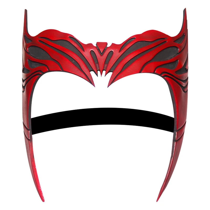 Šarlátová čarodejnica čarodejnica žena Wanda maximoff topbot živicové masky Masky dospelých superhrdinov koruna čelenka Halloween kostýmy Party prop