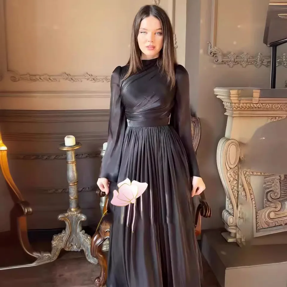 Šaty Ramadán Maroko Dubaj Abayas Kaftan Islam Vestidos Arab Long Rúch Eid moslim Abaya Ženy Slim Dresses Jalabiya