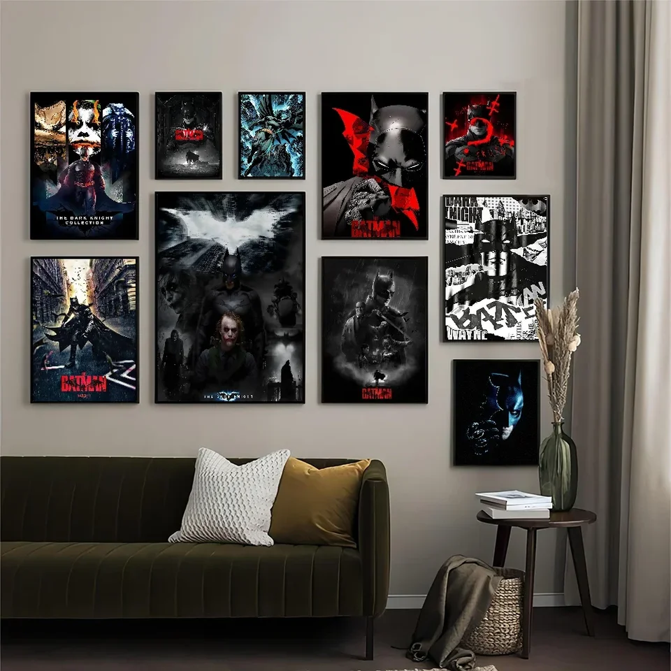 Šelma kráľovstvo The Dark Knight B-Batmans Plagát film Sticky Plagáty retro kraft papierová nálepka izba