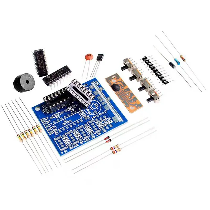 Šestnásť súpravy hudobných boxov/elektronická výrobná súprava/Elektronická výrobná súprava DIY/DIY voľné diely
