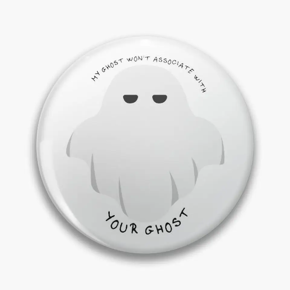 Šesť Crows Sticker Pin Buttons Brošne