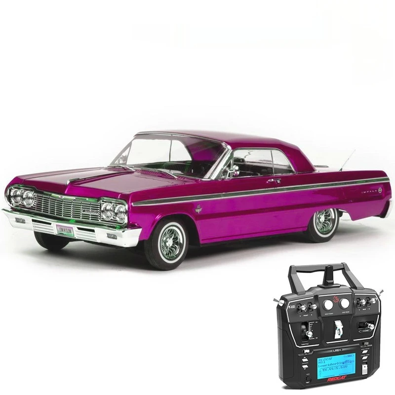 Šesťdesiatfour 1/10 diaľkové ovládanie retro automobil americký svalové športové vozidlo Model Collectible Toy Gift