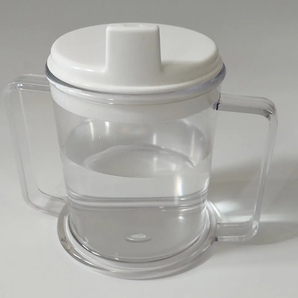 Široký základný hrnček s dvoma manipulatovanými hrnčekmi 10oz Sippy Cup Mug Pit Aid