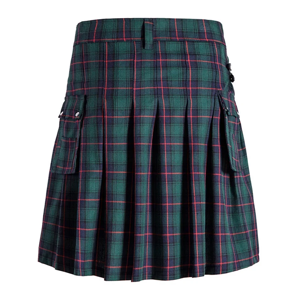 Škótske pánske kilty tradičné vysočiny sukňa sukňa kilts tartan kock