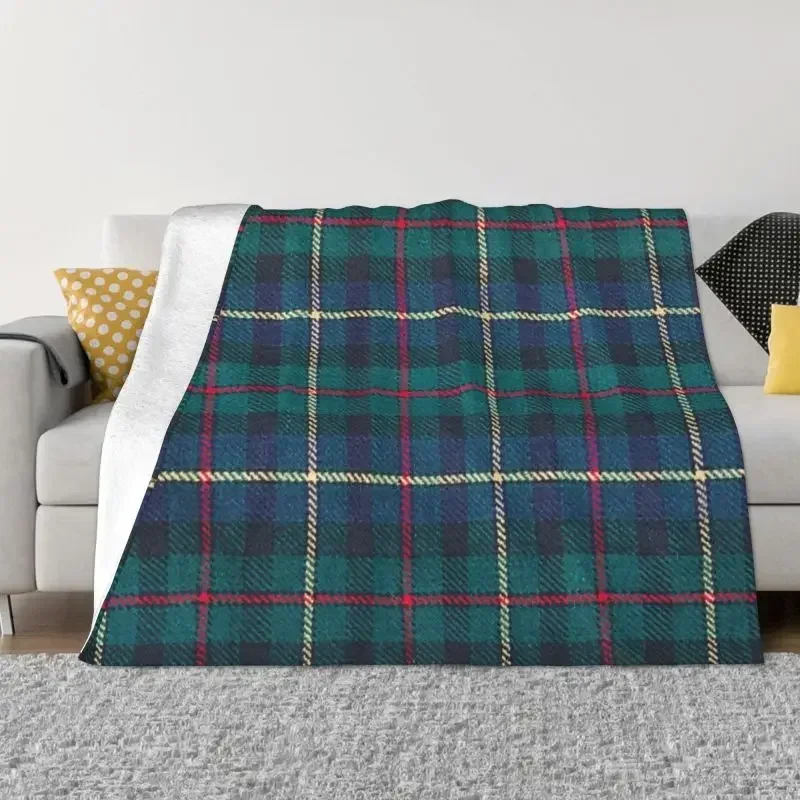 Škótsky tartan A skontrolovaný kockovaný vzorkovaný vzor prikrývky fleece flanel checked statok Buffalo hodí prikrývky Bedspread