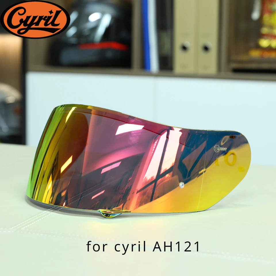 Šošovka prilby pre Cyril AH121 Helma Guety Motorcycle Racing Helma Visor