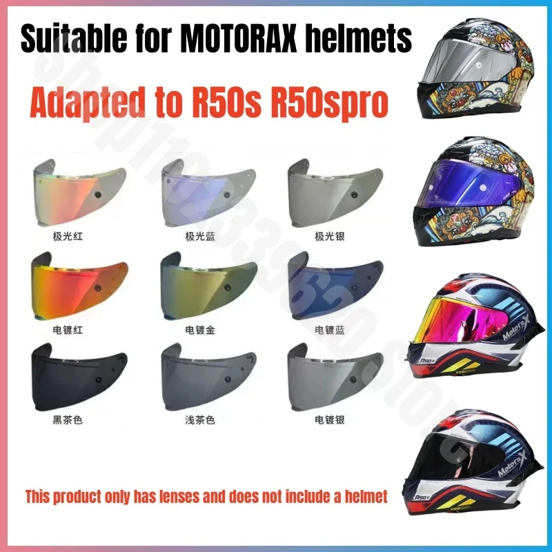 Šošovky prilby pre šošovky prilby Motorax R50S R50SPRO