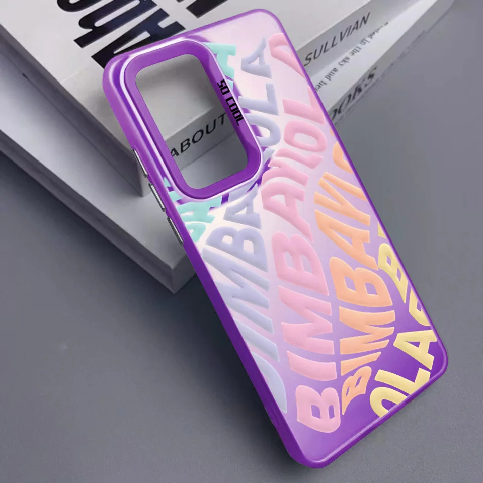 Španielska móda Populárny list s listami pre Samsung Galaxy S25 S24 S23 S22 S21 S20 Note20 Fe Ultra Plus Anti Fall Matte Cover