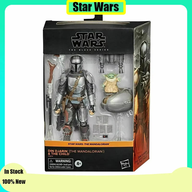 Špeciálna ponuka Din Djarin The Mandalorian Black Series Series Moveable Action Figure Model The Child Baby Hračky