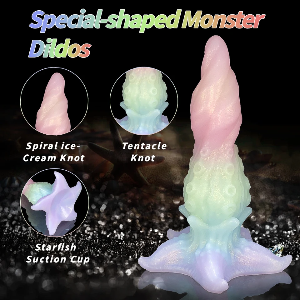 Špeciálne tvarované monštrum dildos vagína análny dilatátor dilatátor prostata masáž hrubý chobotnica penis penis sexuálne hračky pre mužov a ženy