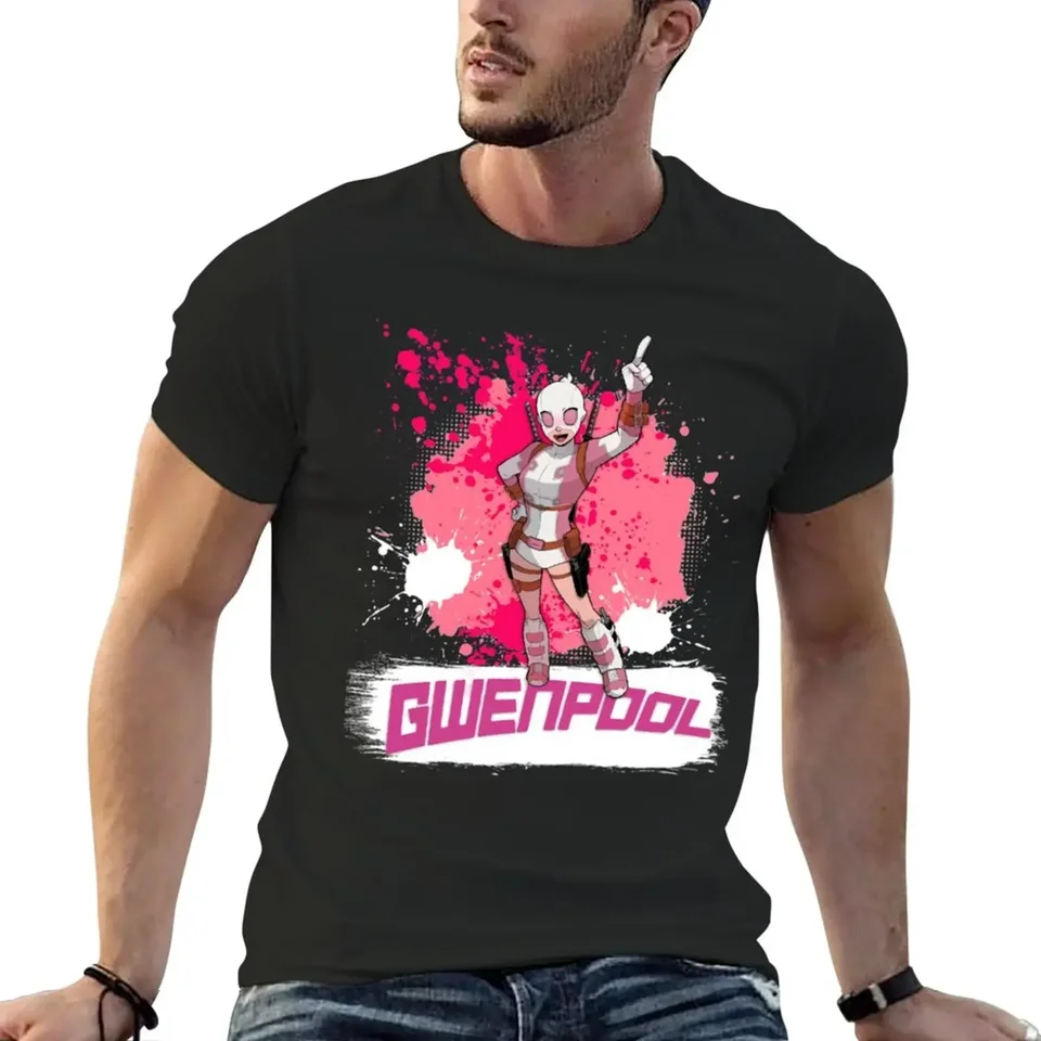 Špinavé ruky čisté peniaze retro vintage workshop tričko Tričko Gwenpool Plus veľkosti hippie oblečenie grafika pre mužov 2024