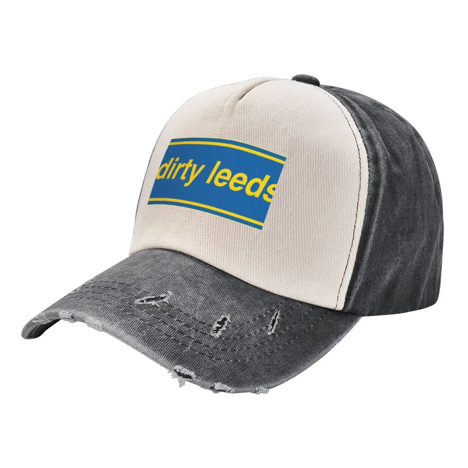 Špinavý leeds baseball cap golf cosplay caps žien mužov