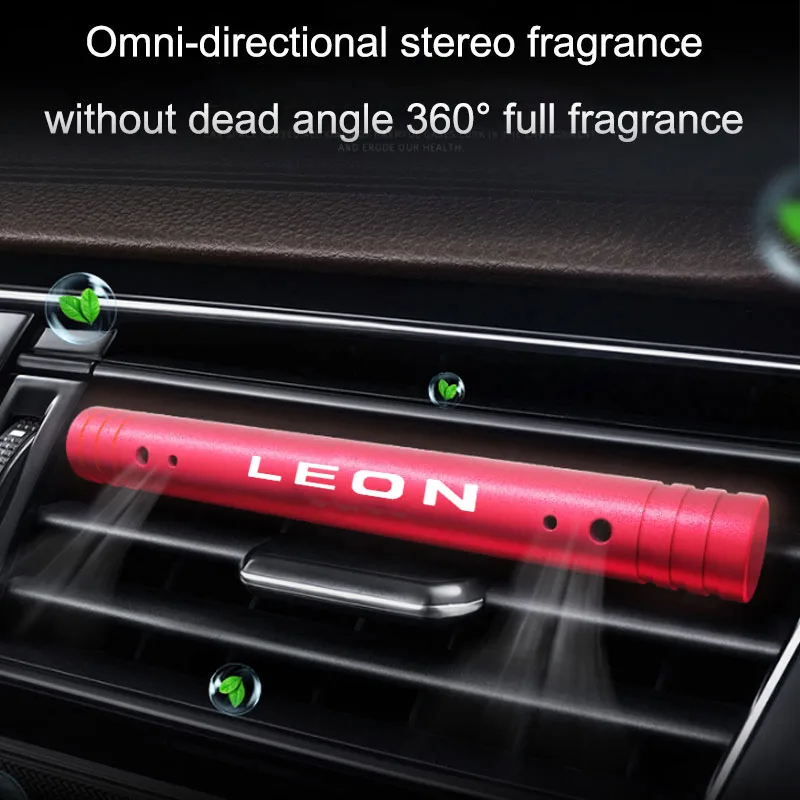 Špičkové autentické autentické interiérové ​​výrobky Vôňa Aromaterapia automobilu pre sedenie Leon Car Autsalt Health Aromaterapia