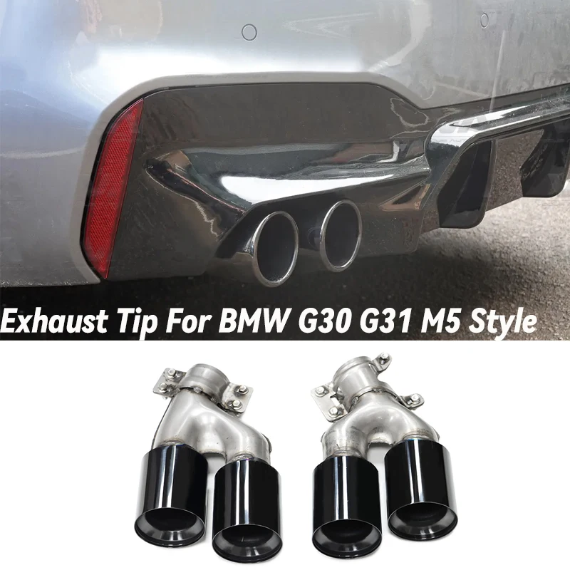 Špičkový výfuk z nehrdzavejúcej ocele pre BMW G30 G31 G32 525I 528i 530I M5 M5